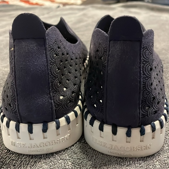 Ilse Jacobsen Women’s Tulip Blue “Hornback” Slip On Low Top Shoes Size 37 (7) - Picture 2 of 9